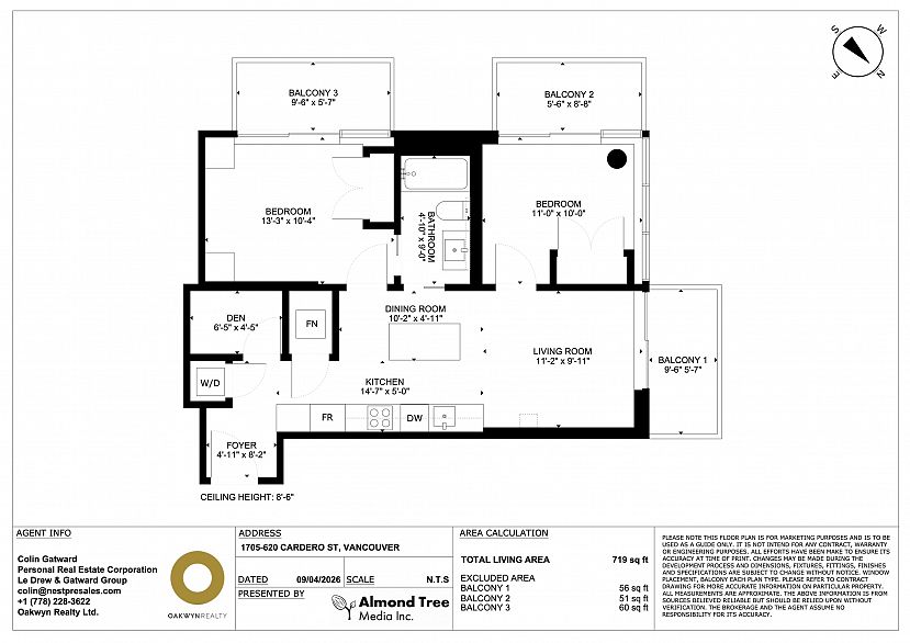 1705 620 Cardero Street