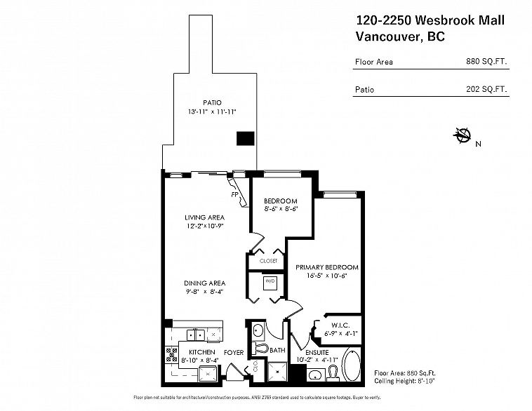 120 2250 Wesbrook Mall