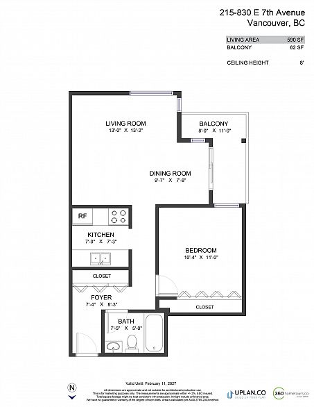 215 830 E 7th Avenue