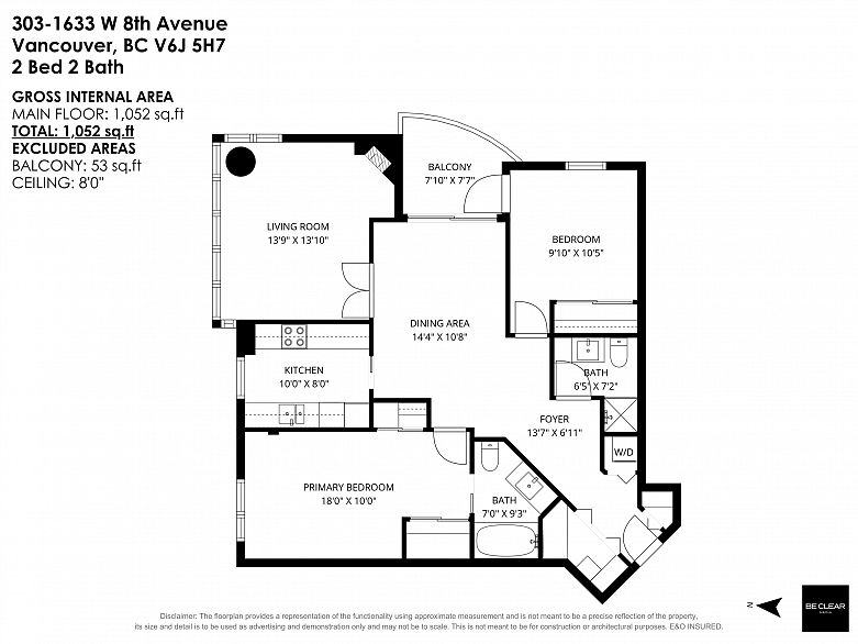 303 1633 W 8th Avenue