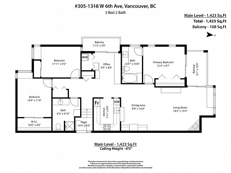 305 1318 W 6th Avenue