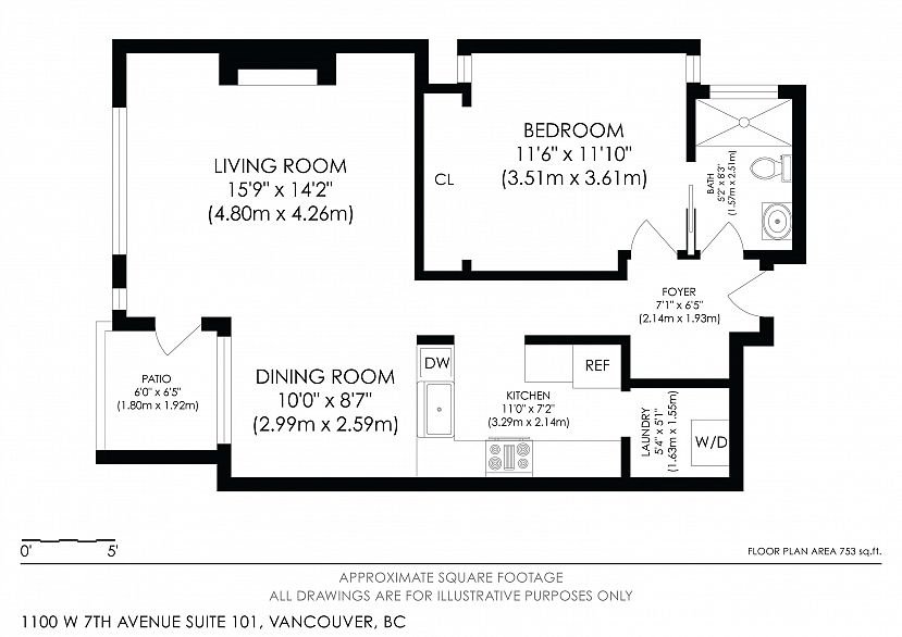 101 1100 W 7th Avenue