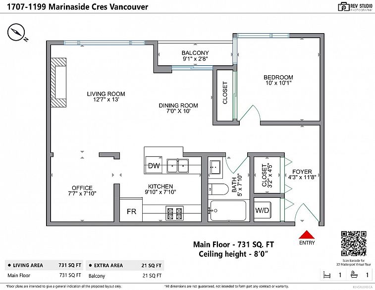 1707 1199 Marinaside Crescent