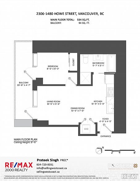 2306 1480 Howe Street