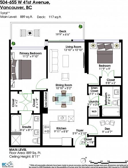 504 655 W 41st Avenue