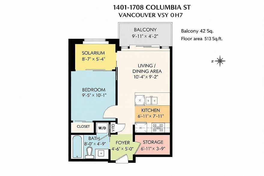 1401 1708 Columbia Street