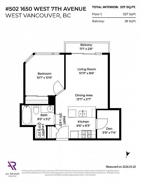 502 1650 W 7th Avenue