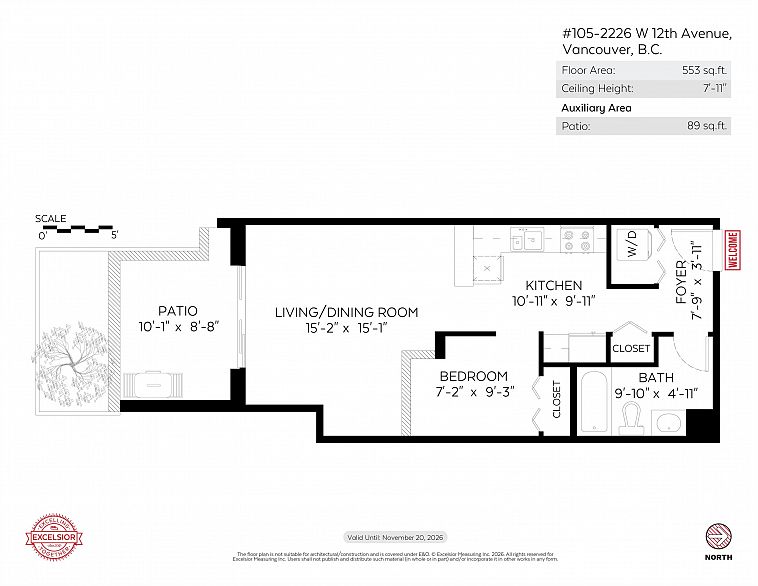 105 2226 W 12th Avenue