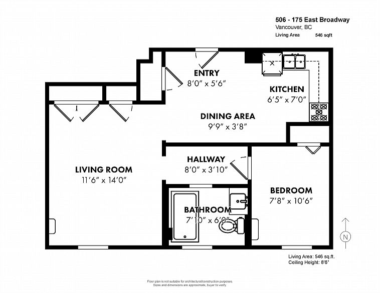 506 175 E Broadway