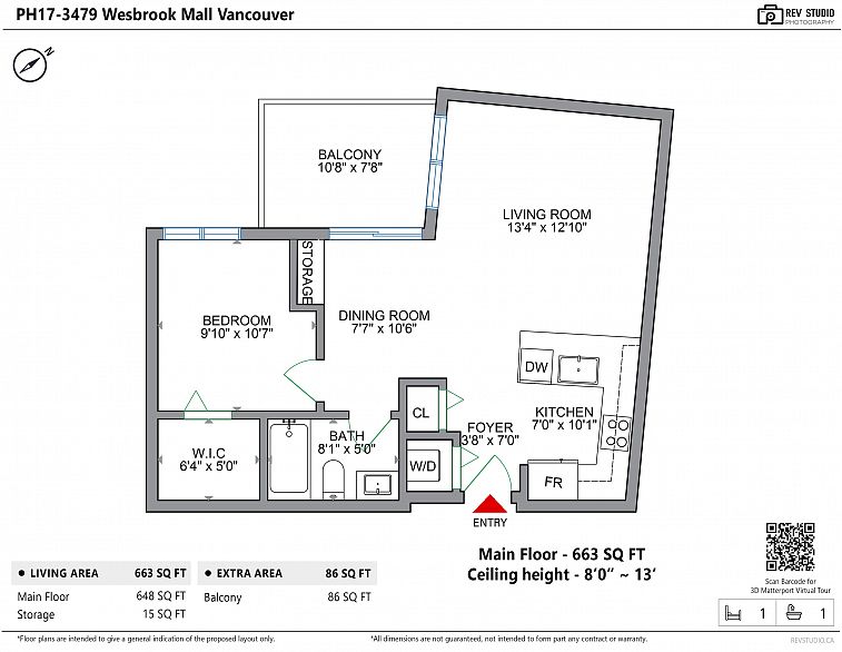 PH 17 3479 Wesbrook Mall
