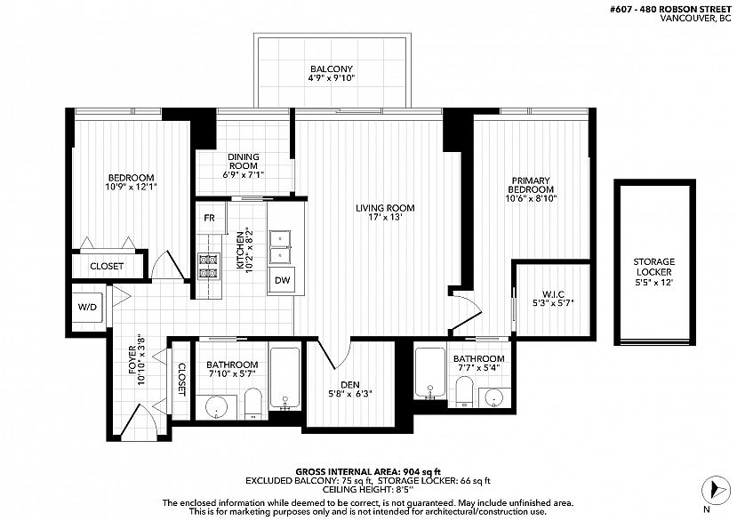 607 480 Robson Street