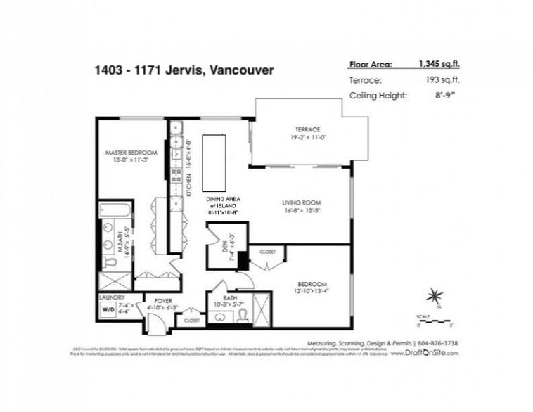 1403 1171 Jervis Street