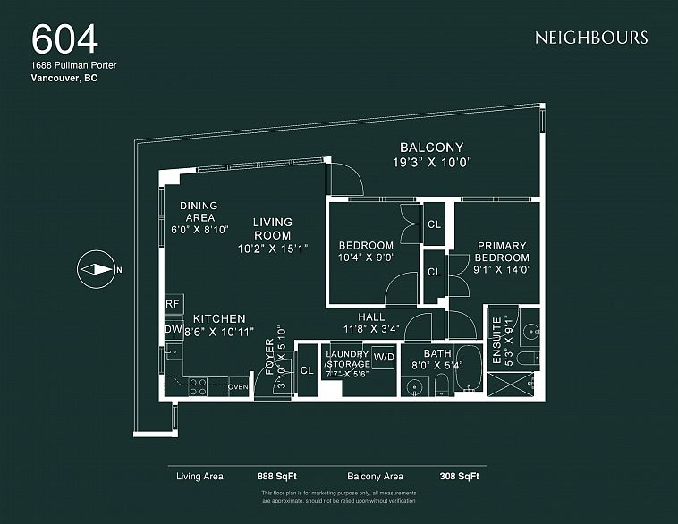 604 1688 Pullman Porter Street