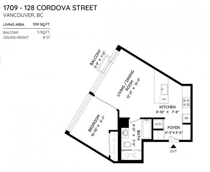 809 128 W CORDOVA STREET, Vancouver BC V6B 0E6