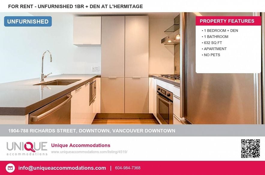 1904 788 RICHARDS STREET, Vancouver BC V6B 3A4