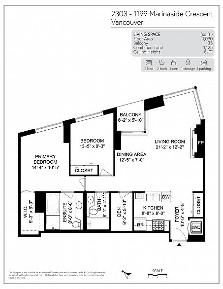 2303 1199 Marinaside Crescent