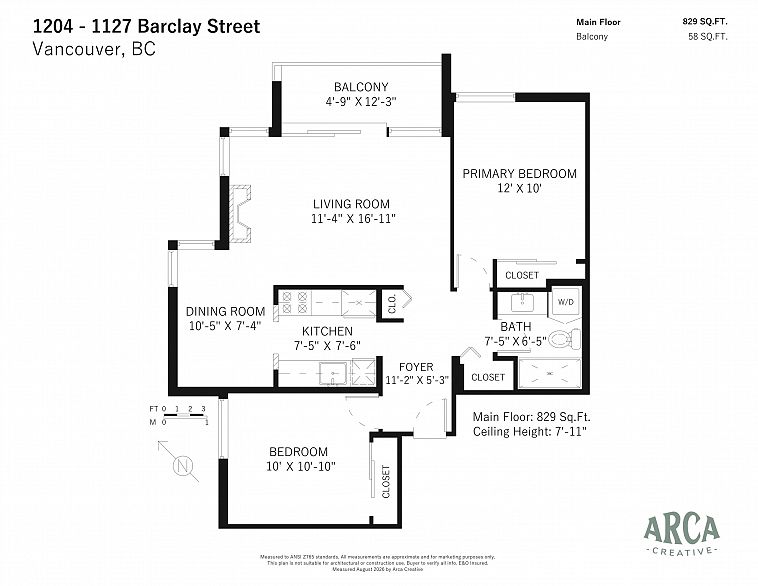 1204 1127 Barclay Street