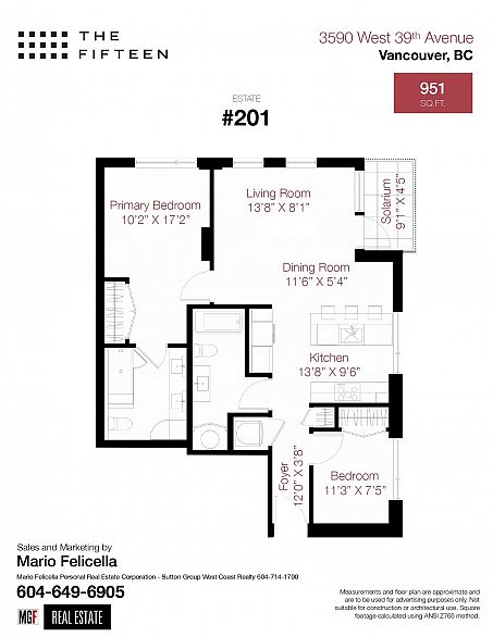 201 3590 W 39th Avenue