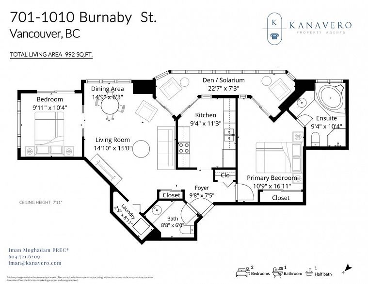 701 1010 Burnaby Street