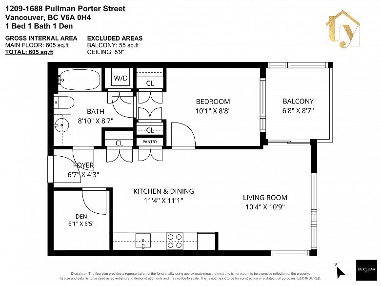 1209 1688 Pullman Porter Street