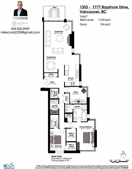 1303 1777 Bayshore Drive