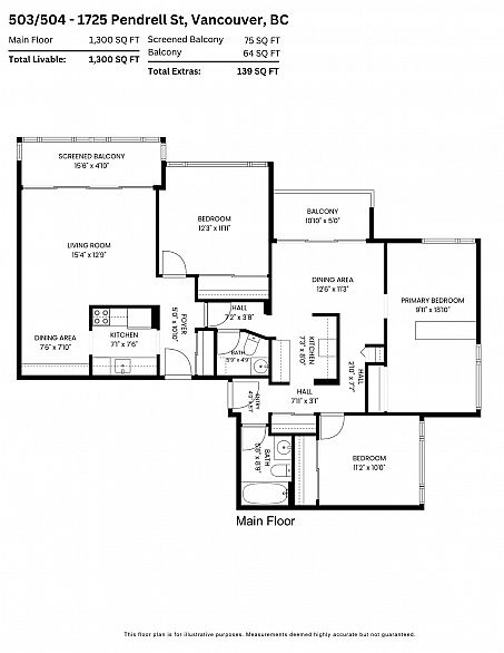 503-504 1725 Pendrell Street