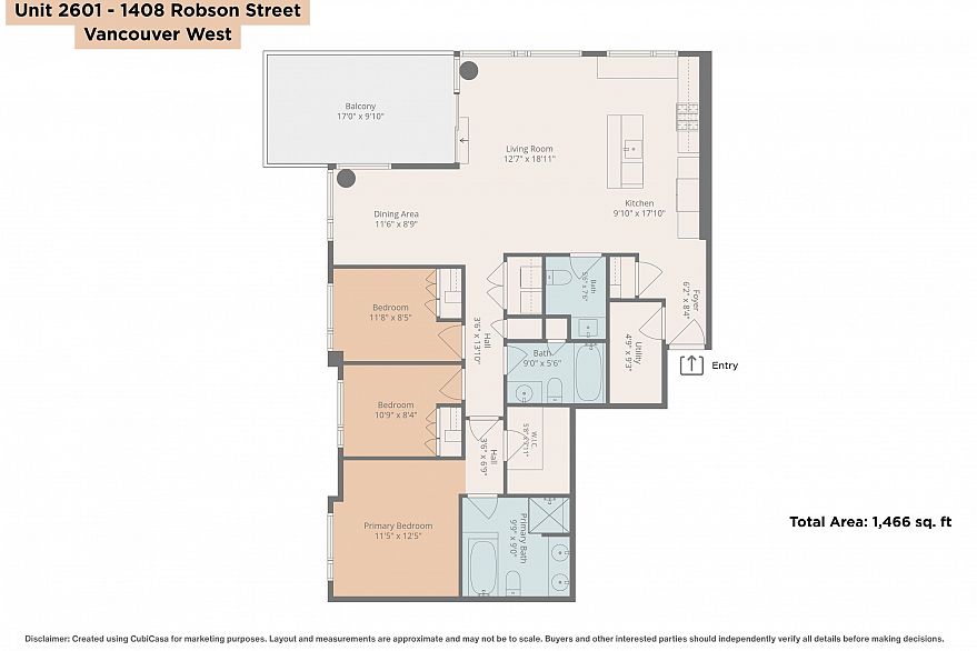 2601 1408 Robson Street