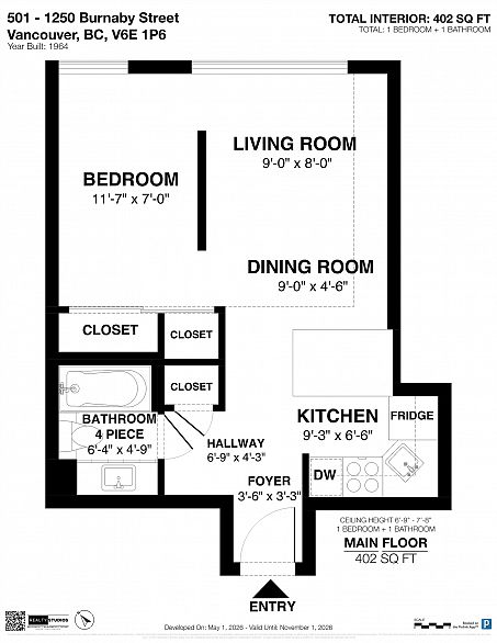 501 1250 Burnaby Street