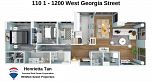 1101 1200 W GEORGIA STREET, Vancouver BC V6E 4R2