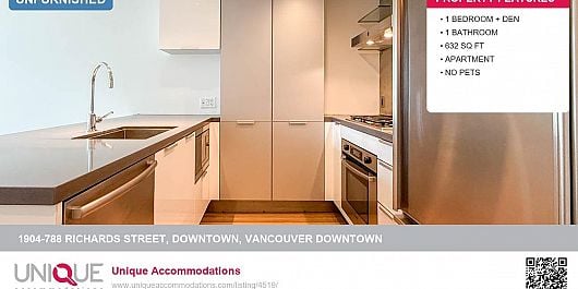 1904 788 RICHARDS STREET, Vancouver BC V6B 3A4