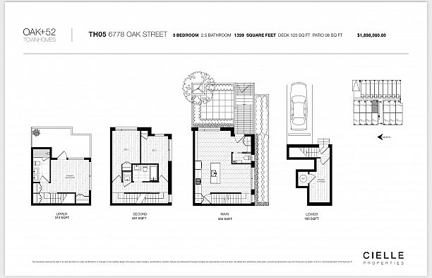 TH5 6778 OAK STREET South Cambie