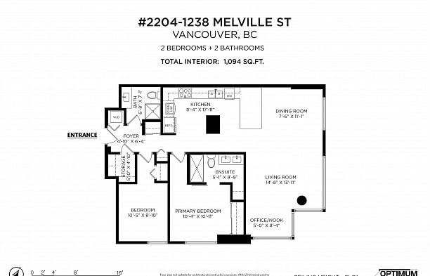 2204 1238 MELVILLE STREET Coal Harbour