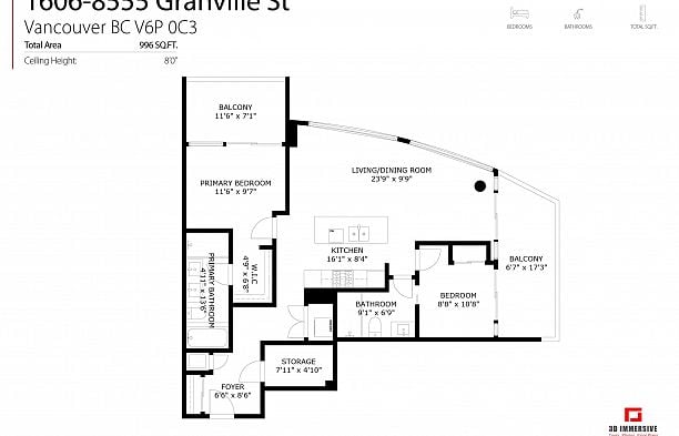 1606 8555 GRANVILLE STREET S.W. Marine