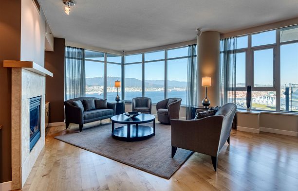 3402-1281 Cordova Street, Vancouver BC V6C 3R5 Coal Harbour