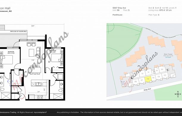 506 5687 Gray Avenue University VW