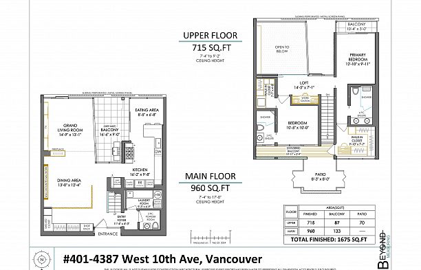 401 4387 W 10TH AVENUE, Vancouver BC V6R 2H6 Point Grey
