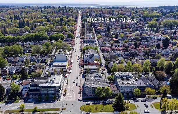 105 3615 W 17TH AVENUE, Vancouver BC V6S 1A3 Dunbar