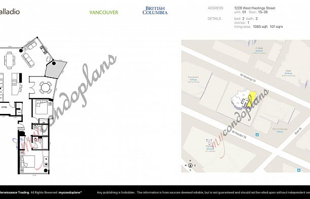 2001 1228 W Hastings Street Coal Harbour