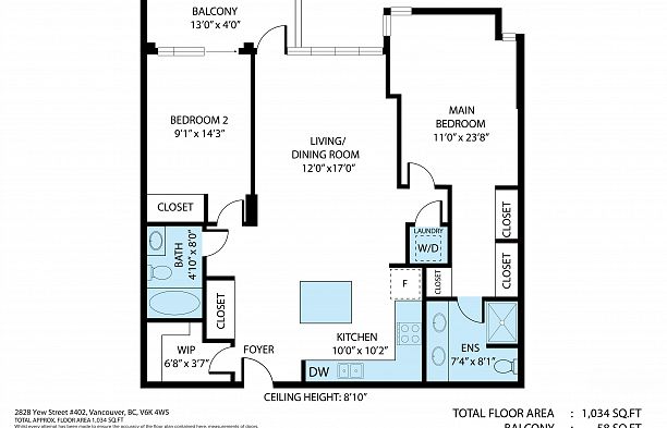 402 2828 Yew Street Kitsilano