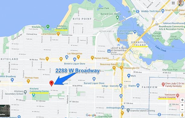 4xx 2288 W BROADWAY, Vancouver BC V6K 0B3 Kitsilano