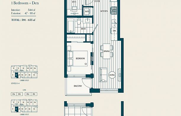 310 6859 Cambie Street South Cambie