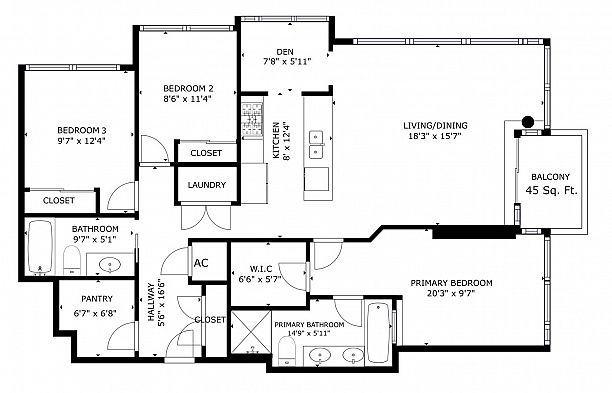 903 1211 Melville Street Coal Harbour