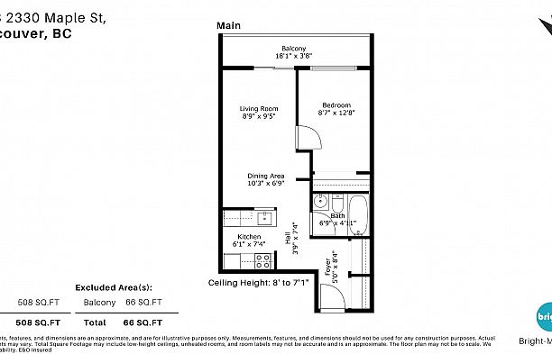 208 2330 Maple Street Kitsilano