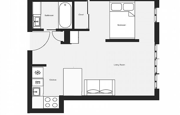 905 1250 Burnaby Street West End VW