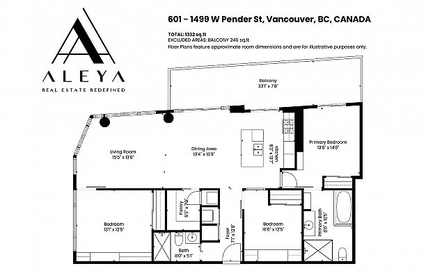 601 1499 W Pender Street Coal Harbour