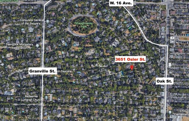3651 Osler Street Shaughnessy
