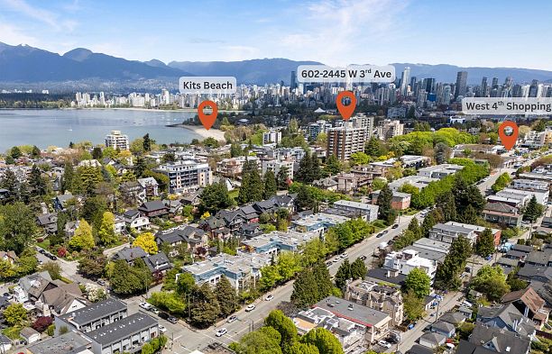 602 2445 W 3rd Avenue Kitsilano