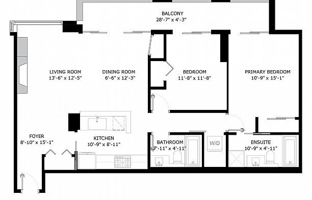 2204 1500 Hornby Street Yaletown