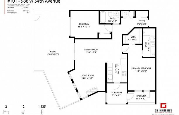 101 988 W 54th Avenue South Cambie