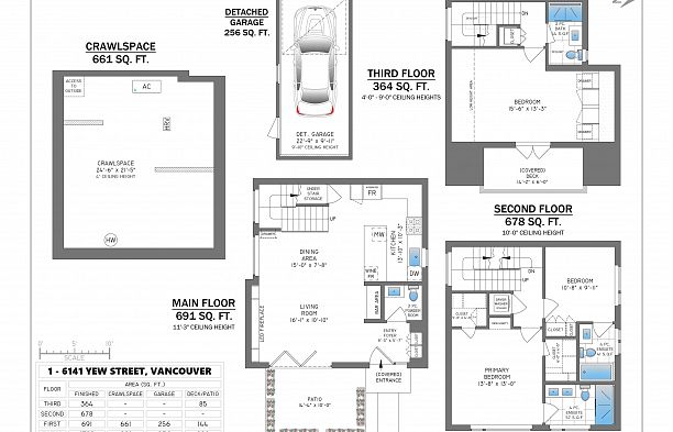 1 6141 Yew Street Kerrisdale